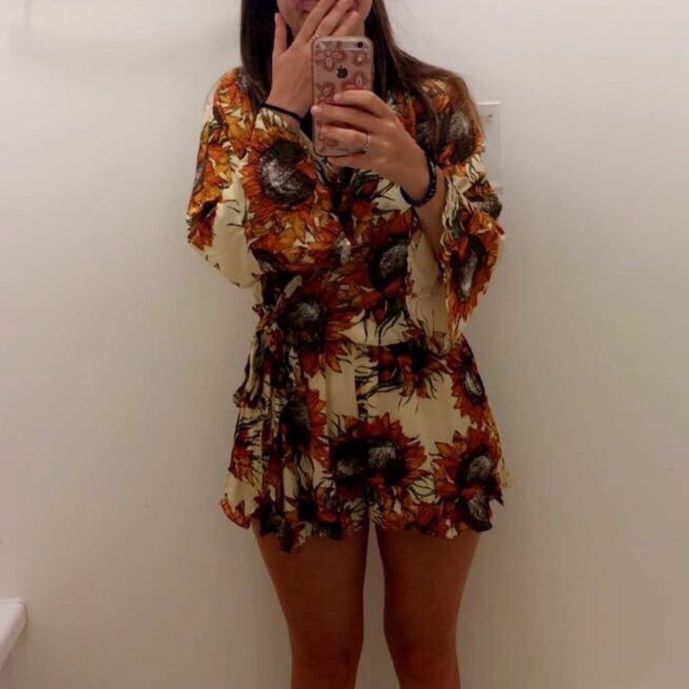 Sunflower Romper